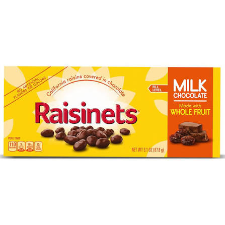 Raisinets Minis Tube