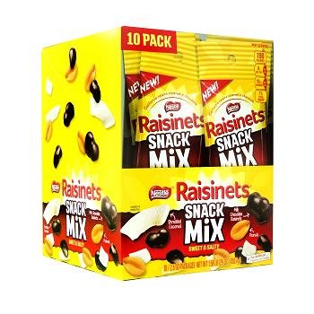 Raisinets Snack Size Tubes